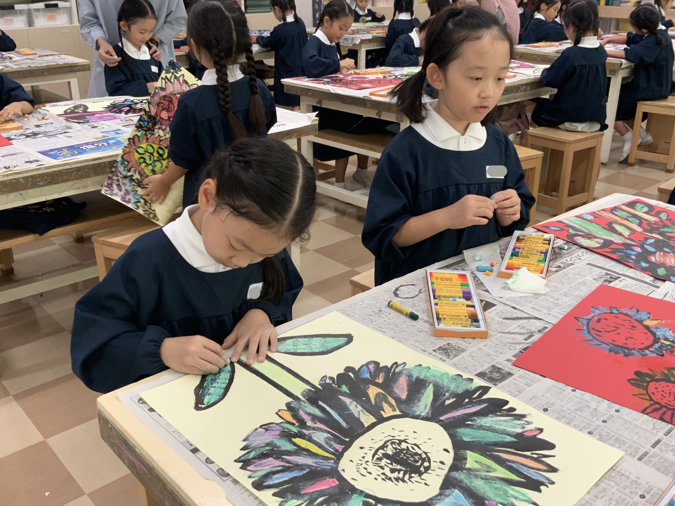 学校たのしいな（1年生） | NEWS & TOPICS | 白百合学園小学校